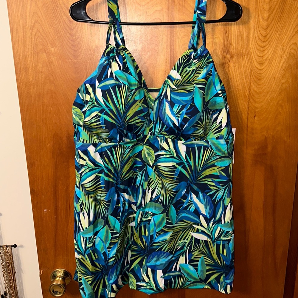 NWT 2pc Dress Swimsuit